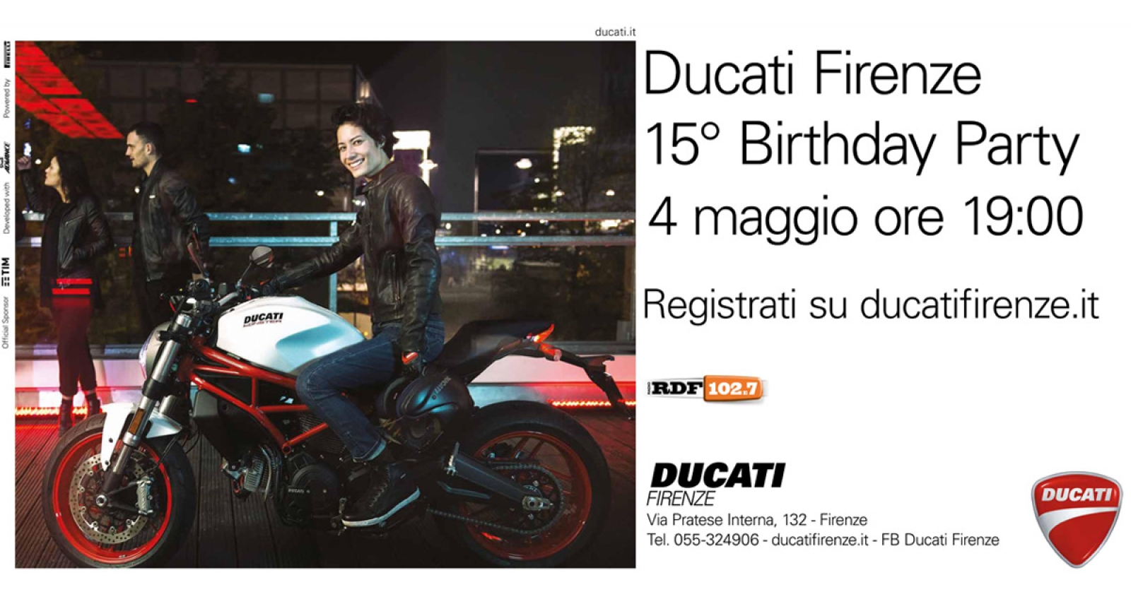 15° COMPLEANNO DUCATI FIRENZE